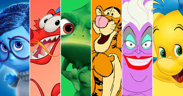 I Bet We Can Guess Your Exact Age Based On This Color-Coded Disney Character Quiz