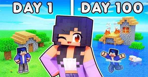 What Would You Get If You Spend 100 Days In Minecraft?